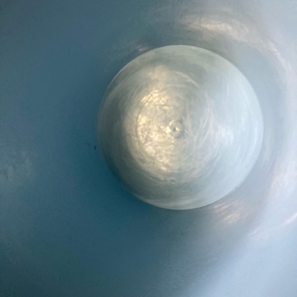 VTG Tupperware Blue Nesting Accordion Servlier Lid Canister Set - Picture 15 of 16